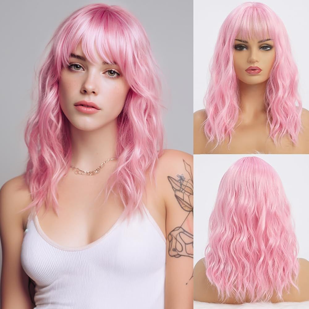 Women's Curly Hair Multiple Colors Chemical Fiber Wig Long Curls