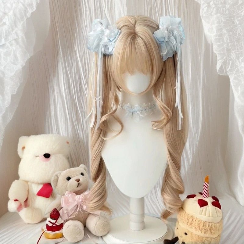 Dream Golden Roman Roll Grip Pairs Ponytail Cos Wig