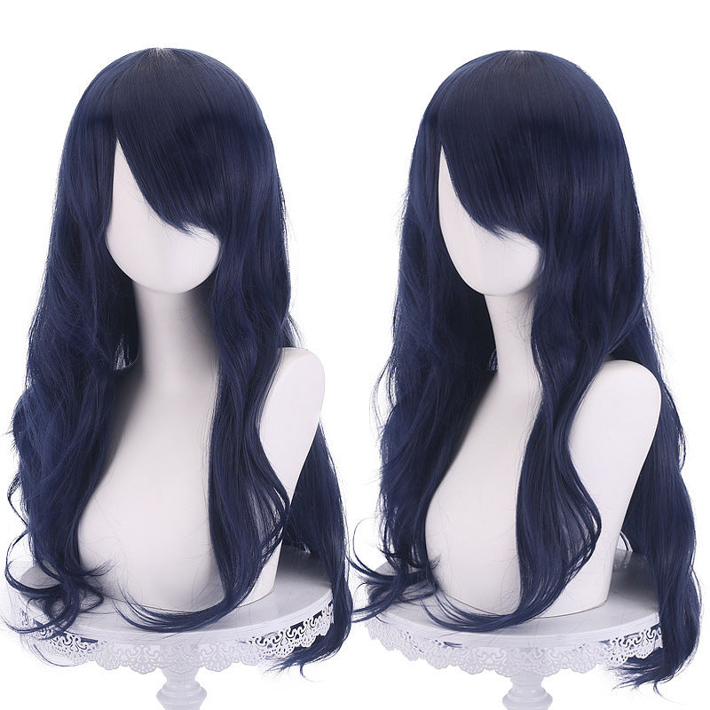 Anime Universal Long Curly Hair Micro Cos Wig