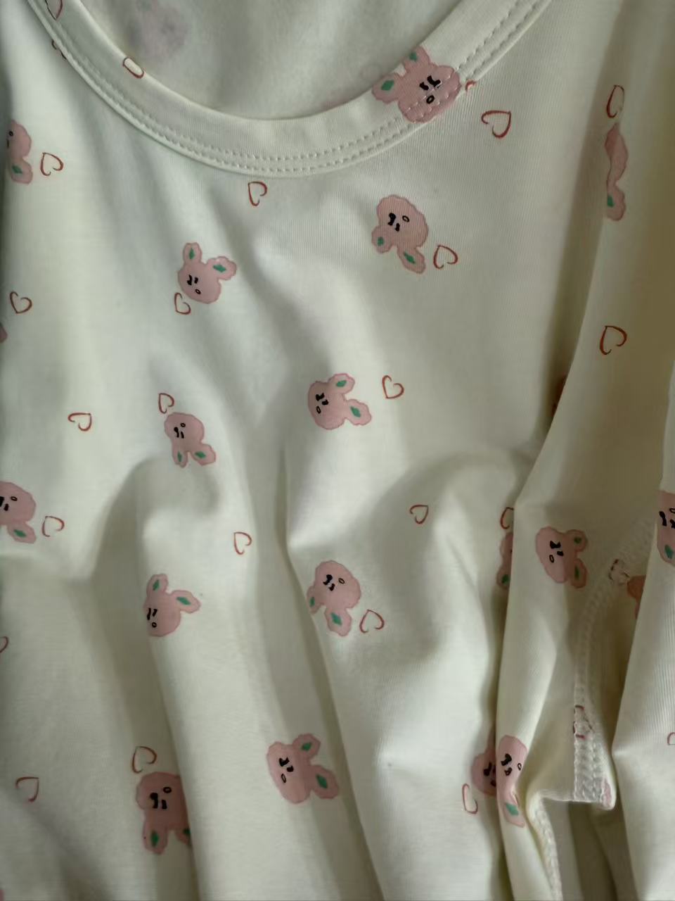 Children's Three-quarter Sleeve Cropped Pants Modal Class Children's Suit