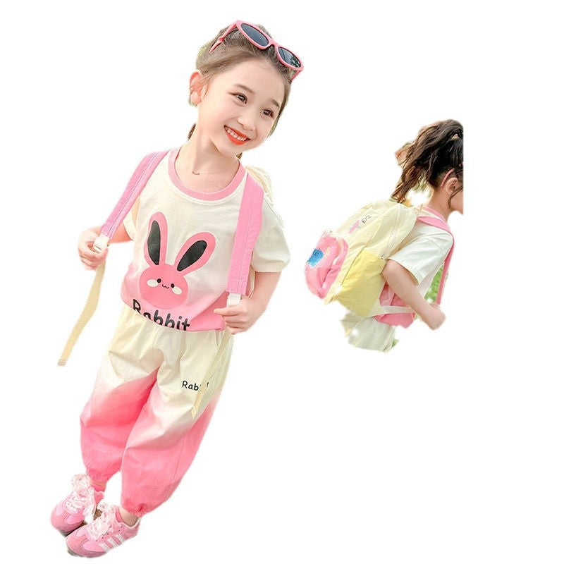 Children's Trendy Summer Style Cute Little Casual Children's Suit