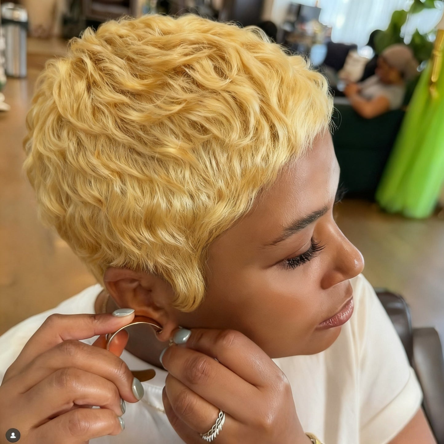 Casual New Comfortable Creative Human Set Real Hair Wig