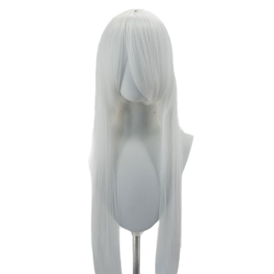 Universal Bangs Long Straight Fiber Rose Net Cos Wig