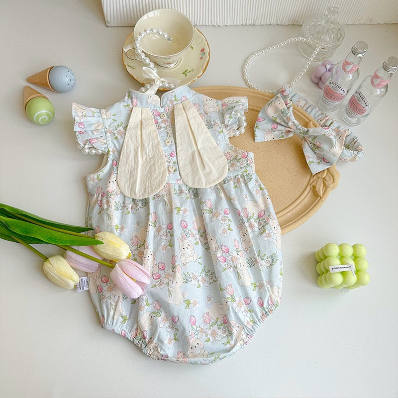 Summer Jumpsuit Western Style Flounced Sleeve Chinese Cheongsam Romper Thin Jumpsuit, Climbing Suit