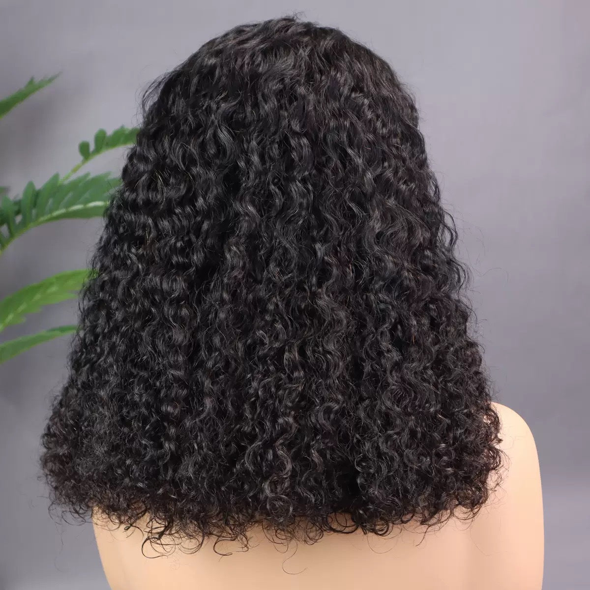 Graceful Charming Glamorous Creative Front Lace Wig Short Curly Hair