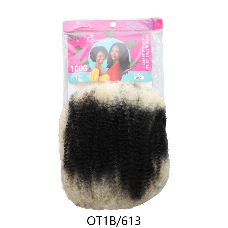 Inch African Caterpillar Dreadlocks Puffy Silk Wig Short Curly Hair