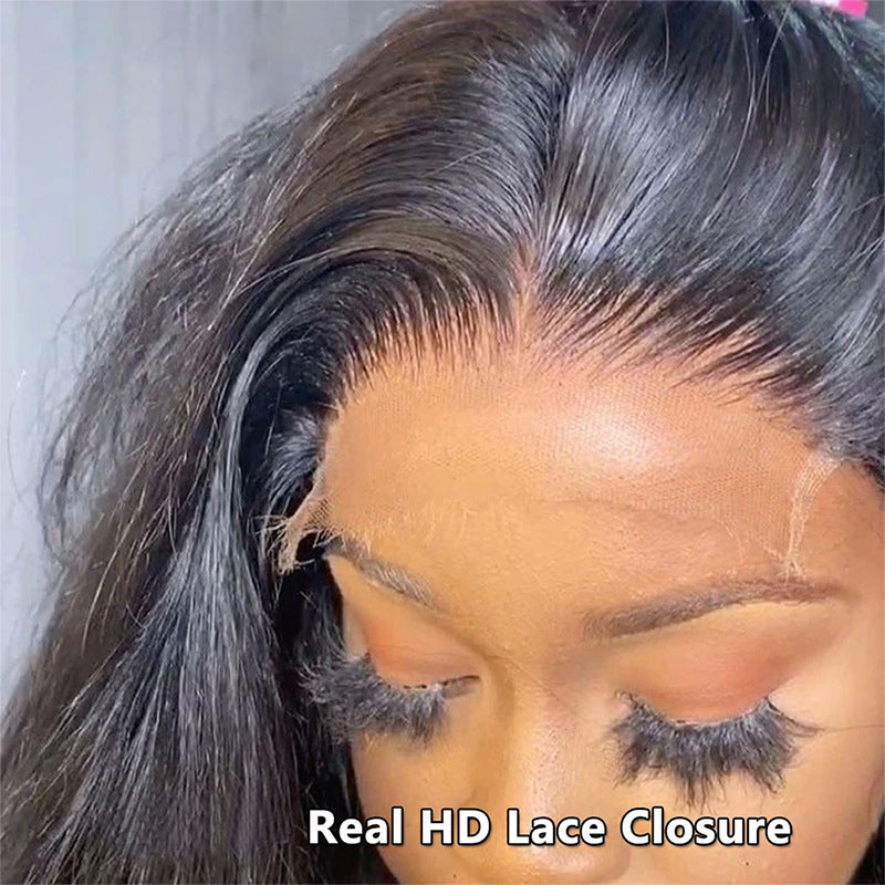 Swiss Net Lace Accessories Human Block Real Hair Wig