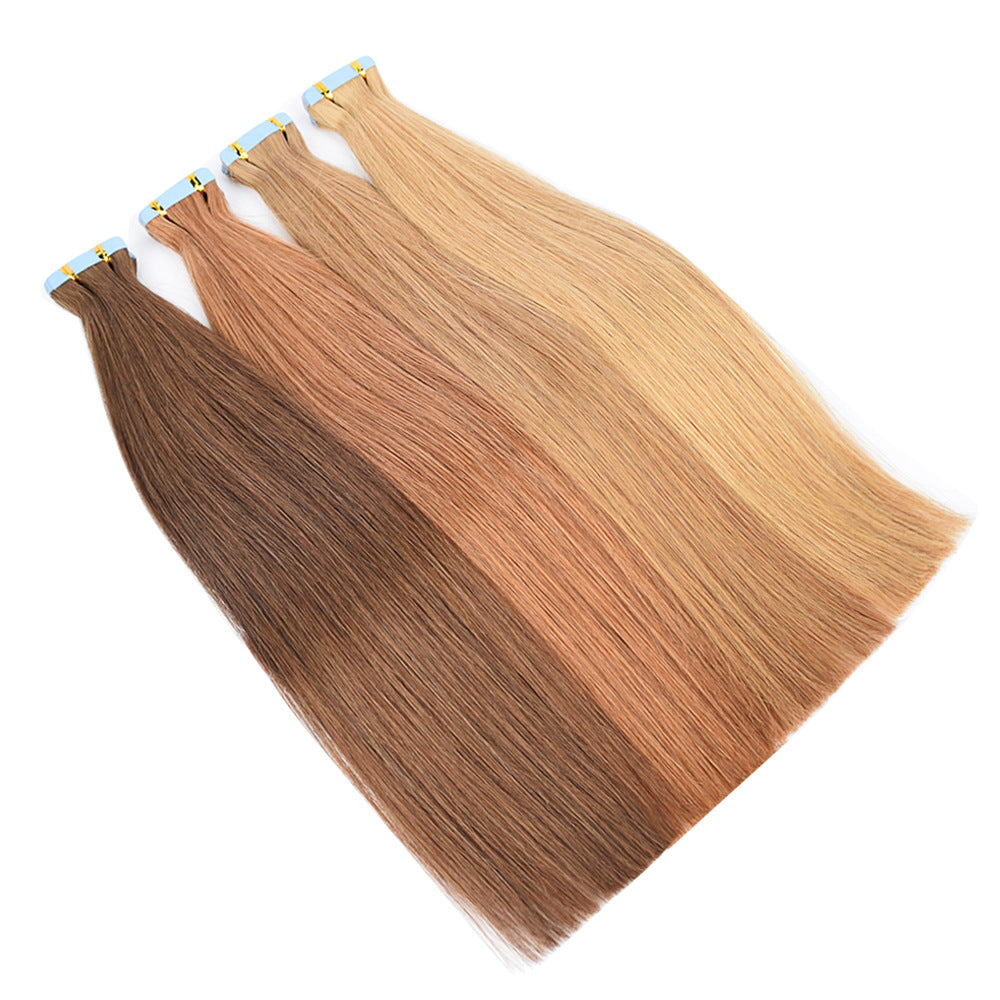 Comfortable Popular Extension Full Human Film Real Hair Wig