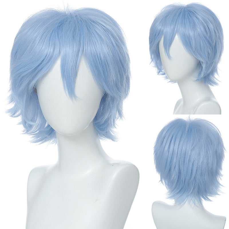 Short Hair Closing Face Top Optional Mao Style Cos Wig