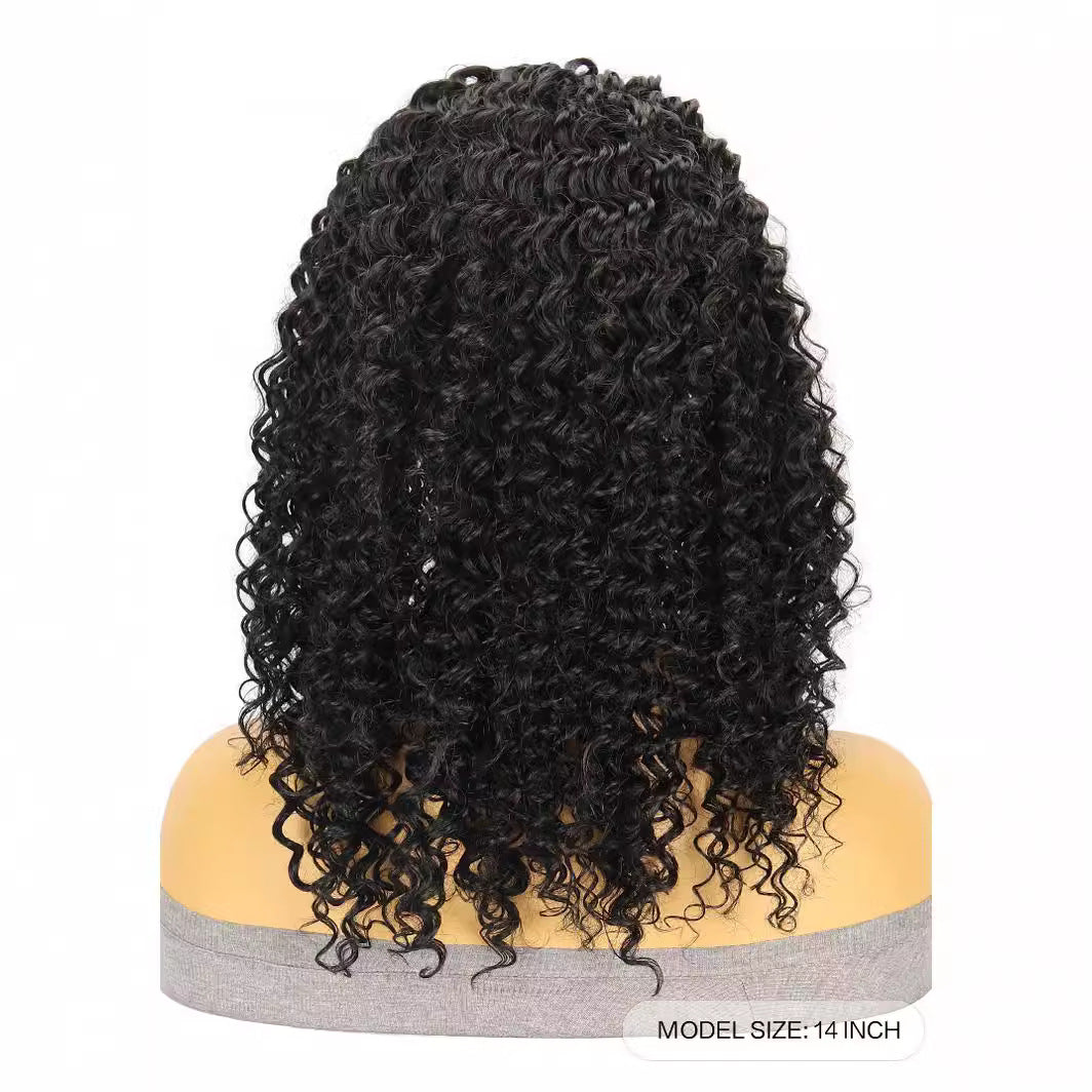 Headband Fashion African Small Fiber Synthetic Wig Short Curly Hair