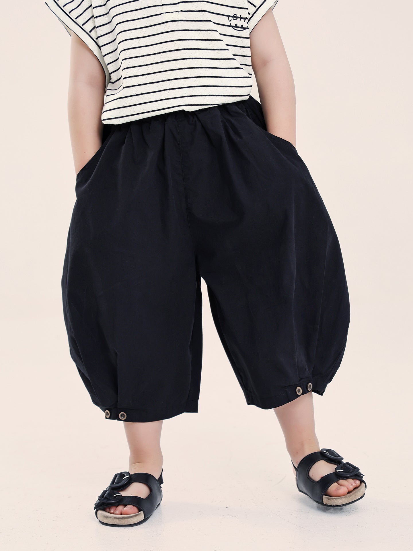 Children's Clothing Boy Summer Thin Cropped Korean Style Children's Pants