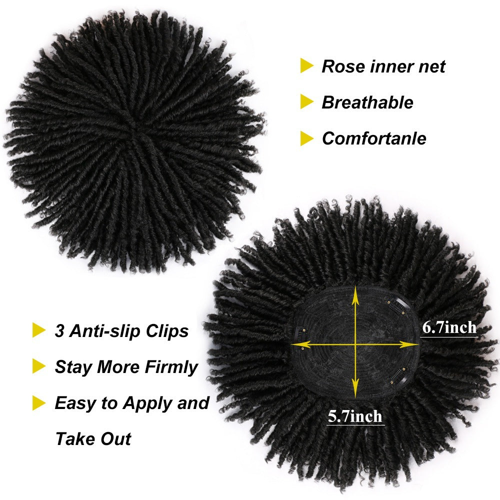 Chemical Fiber Empty Heart Braid Hairpiece Natural Other Wig
