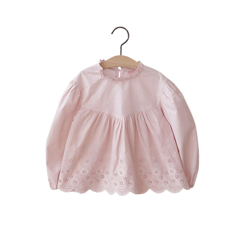 Strawberry Shan Lady Lace Doll Type Children's Shirt