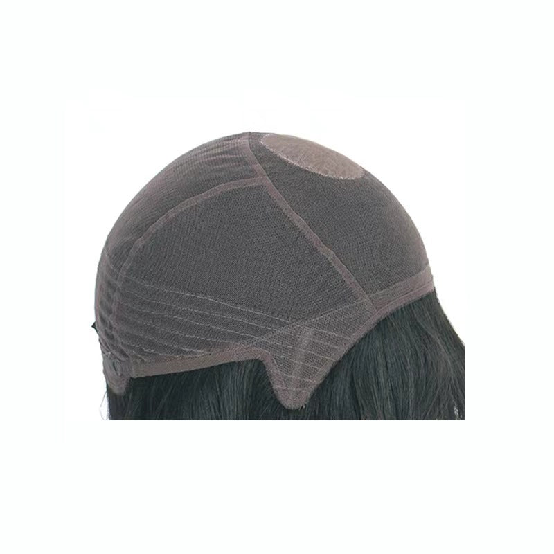 Woven Spinning Blank Breathable Comfortable Trim Wig Short Straight Hair