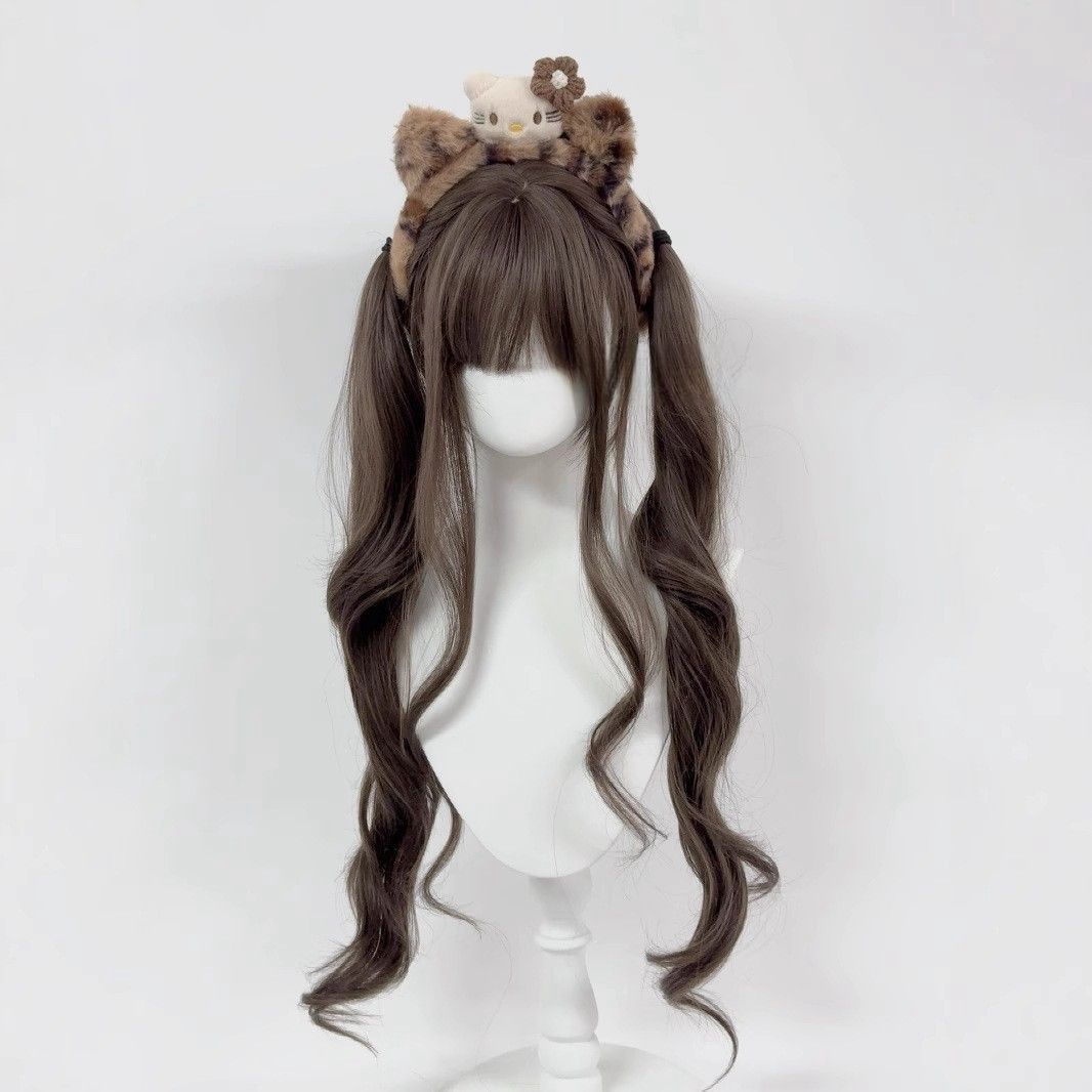 Lolita Style Female Luo Curly Hair Wig Long Curls