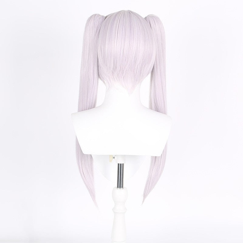 Fu Lillian Simulated Scalp Top Sier Cos Wig