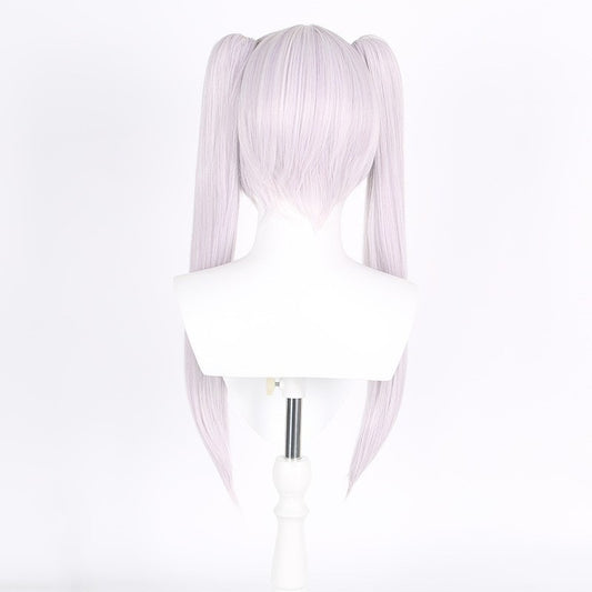 Fu Lillian Simulated Scalp Top Sier Cos Wig