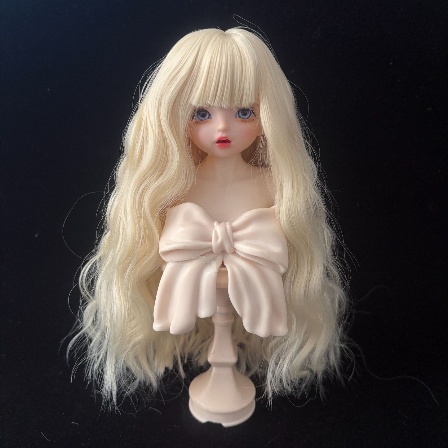 With Bangs Multicolor Small Curls Dress Up Cos Wig