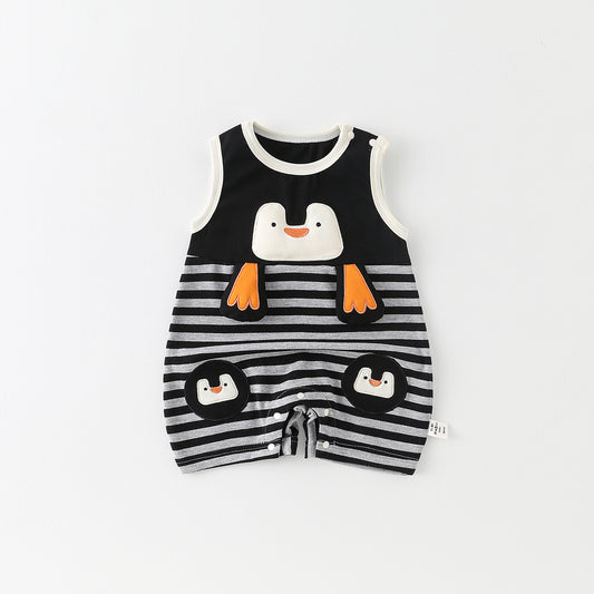 Women's & Men's Going Out Jumpsuit Cute Super Cartoon Romper First Month Old Jumpsuit, Climbing Suit