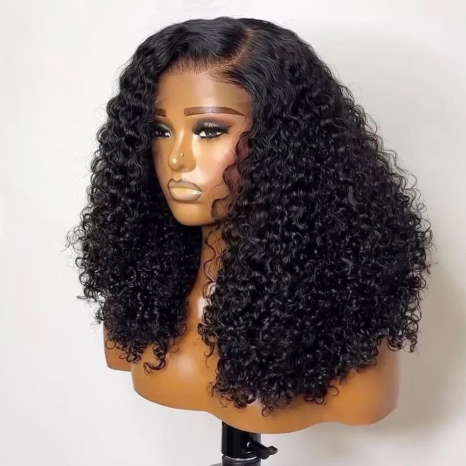 New Beautiful Glamorous Charming Elegant Human Real Hair Wig