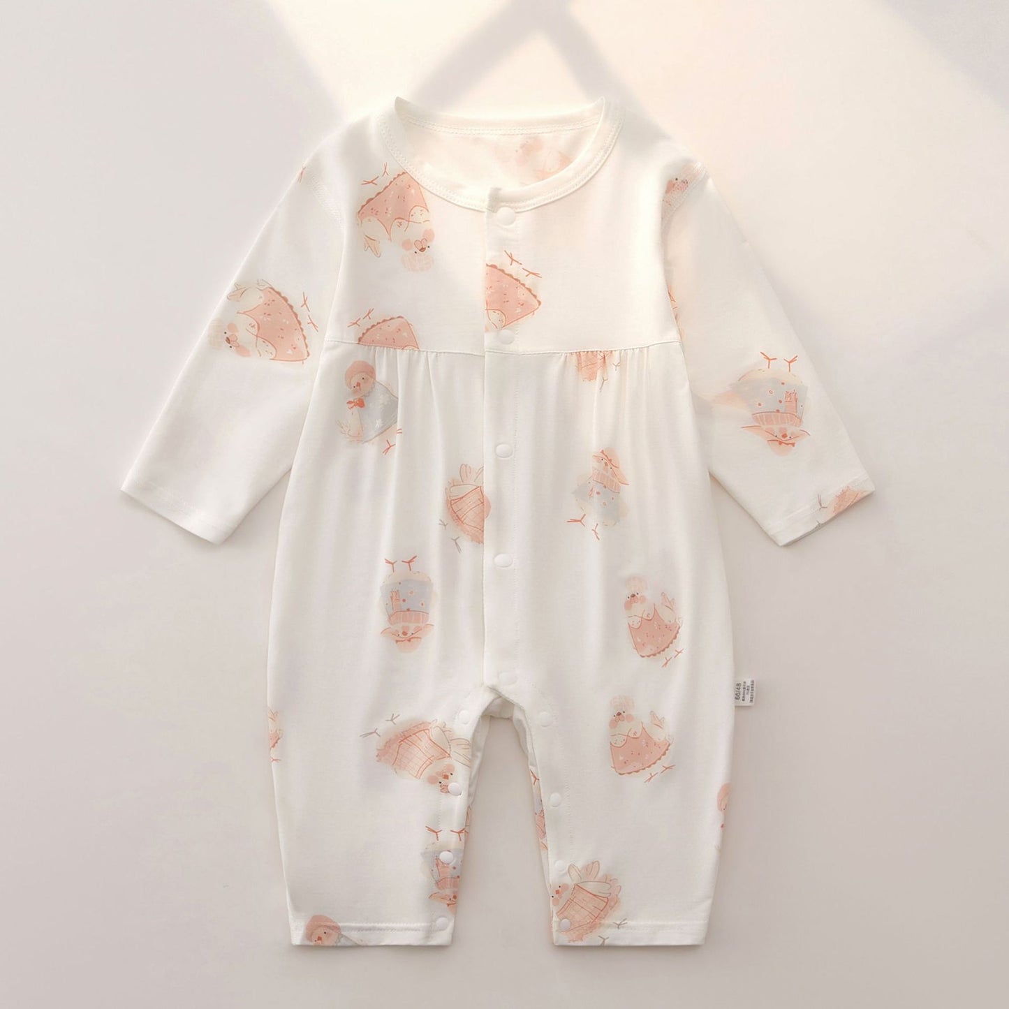 Summer Thin Modal Jumpsuit Boneless Craft Born Pajamas Going Jumpsuit, Climbing Suit