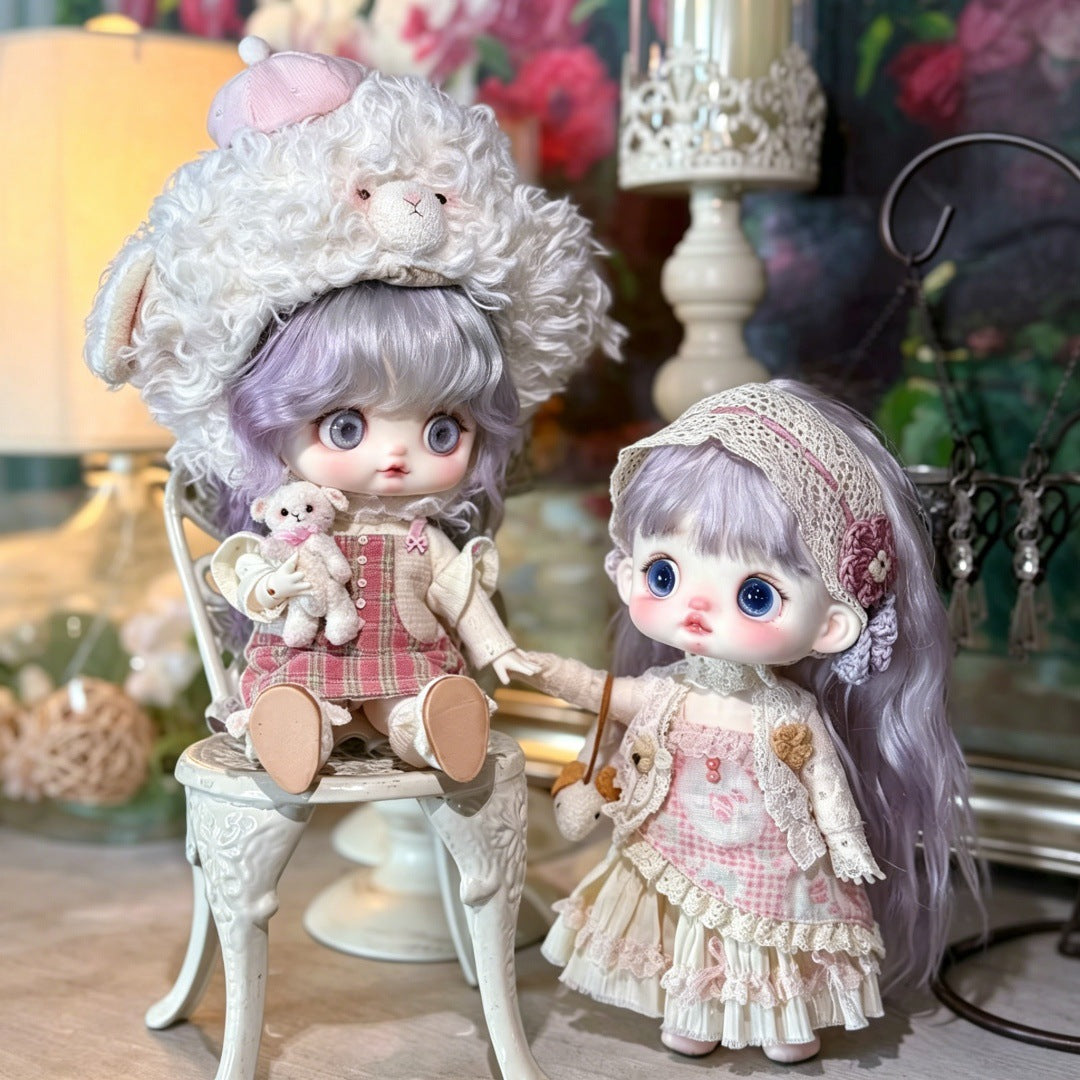 Doll Fiber Can Be Trimmed Fake Hair Without Cos Wig