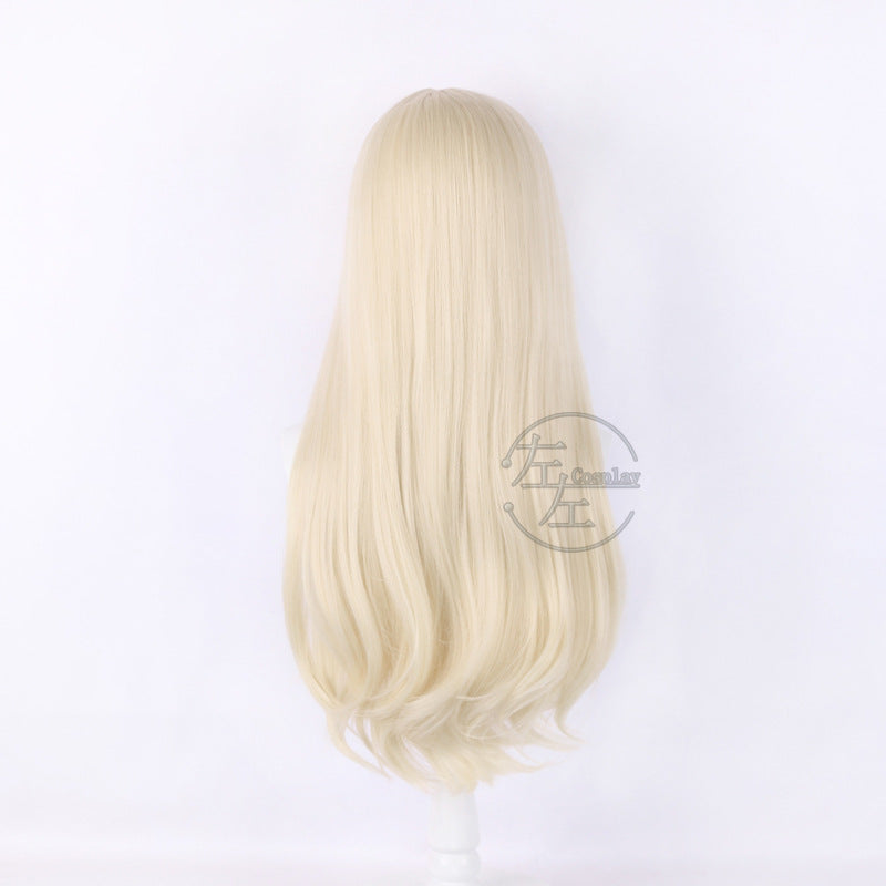 Classy Left Movie Barbie Light Golden Cos Wig