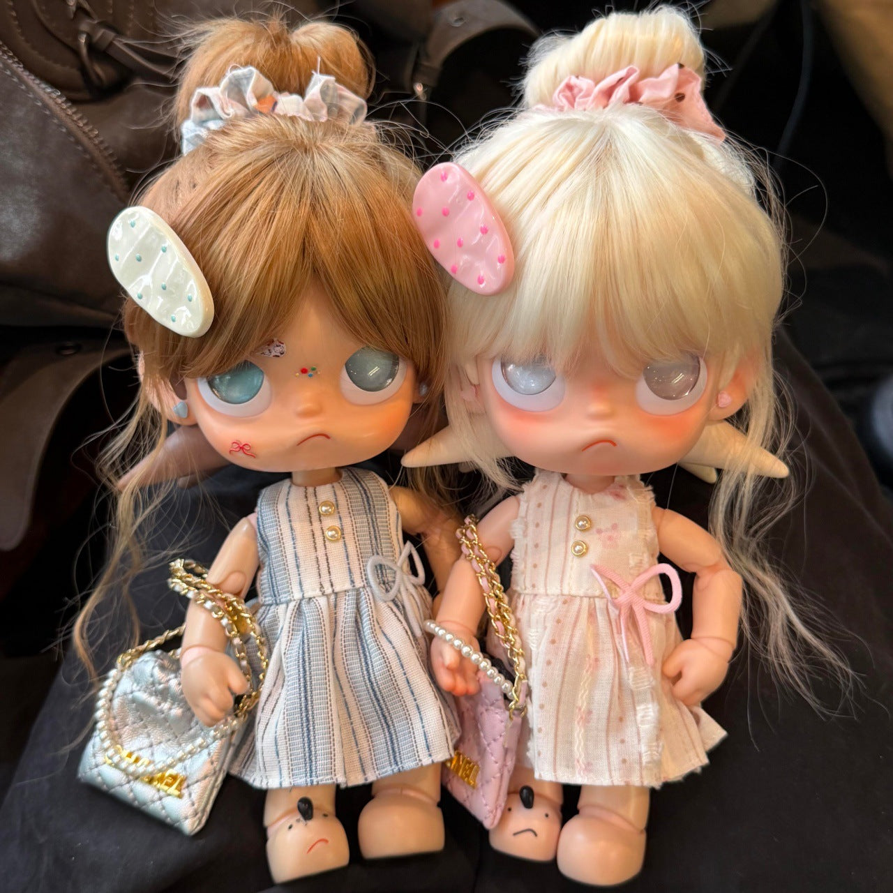 Bangs Gingerbread Man Soft Silk Volume Super Cos Wig