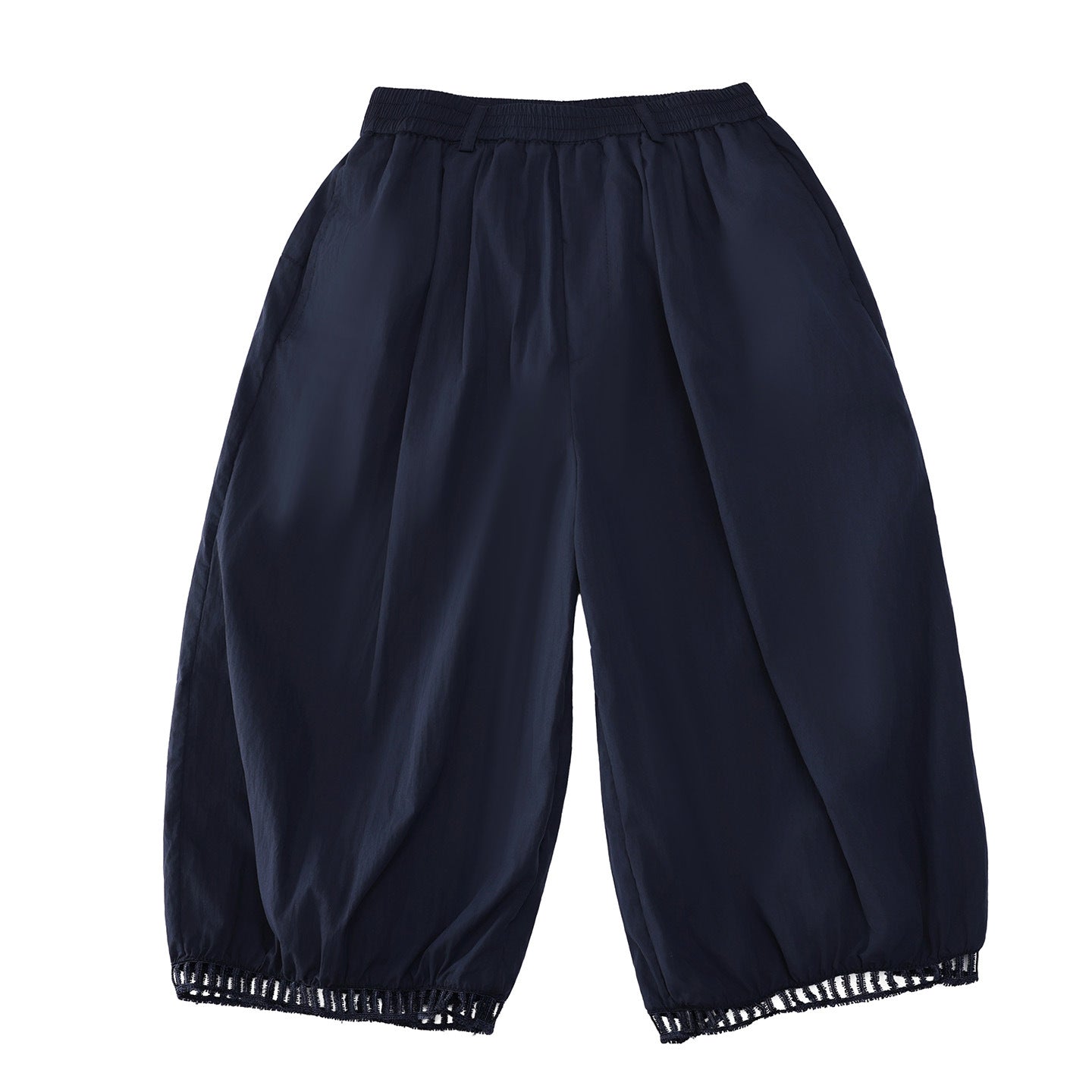 Children's Junior High School Cropped Summer Middle Big Large Size Loose Children's Pants