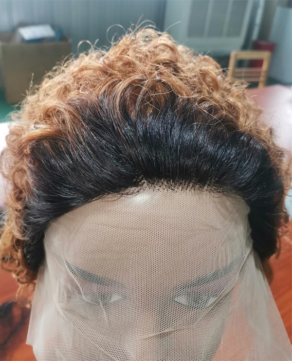 Pixie Cut Lace Wigs Human Shor Wig Short Curly Hair