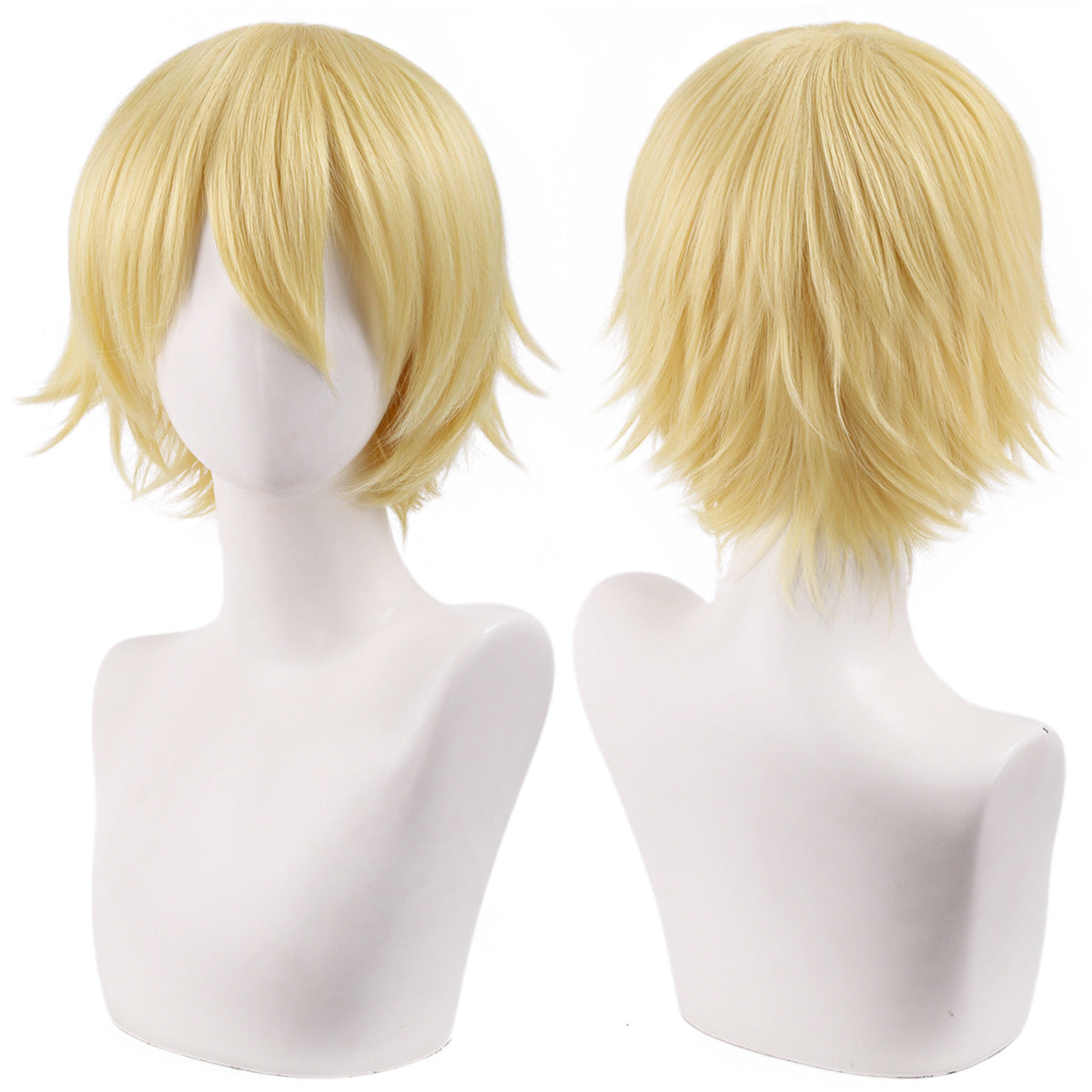 Men's Main Less Short Hair Color Universal Cos Wig