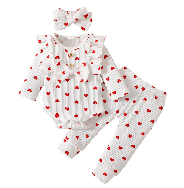 Hair Band Cotton Stripe Resistant Princess Jumpsuit, Climbing Suit