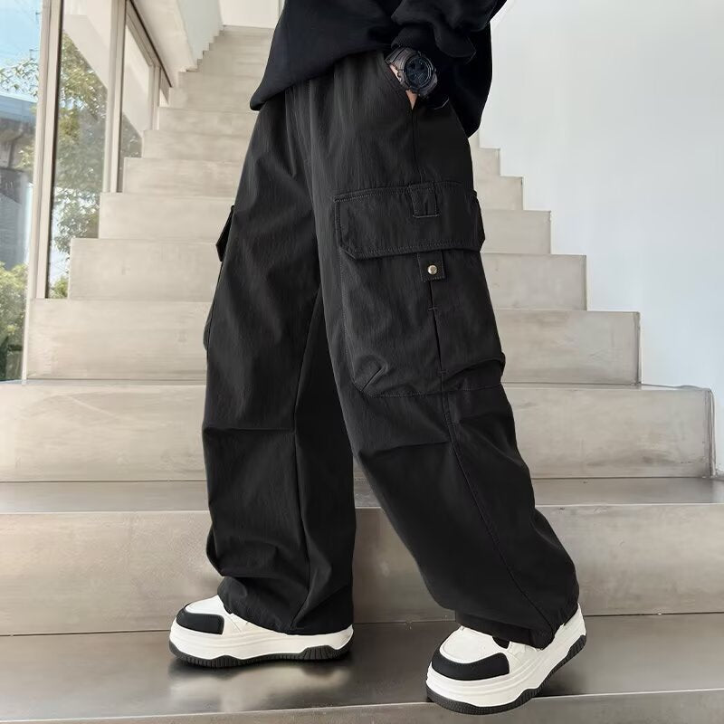Children's Spring Overalls Fried Street Casual Clothes Children's Pants