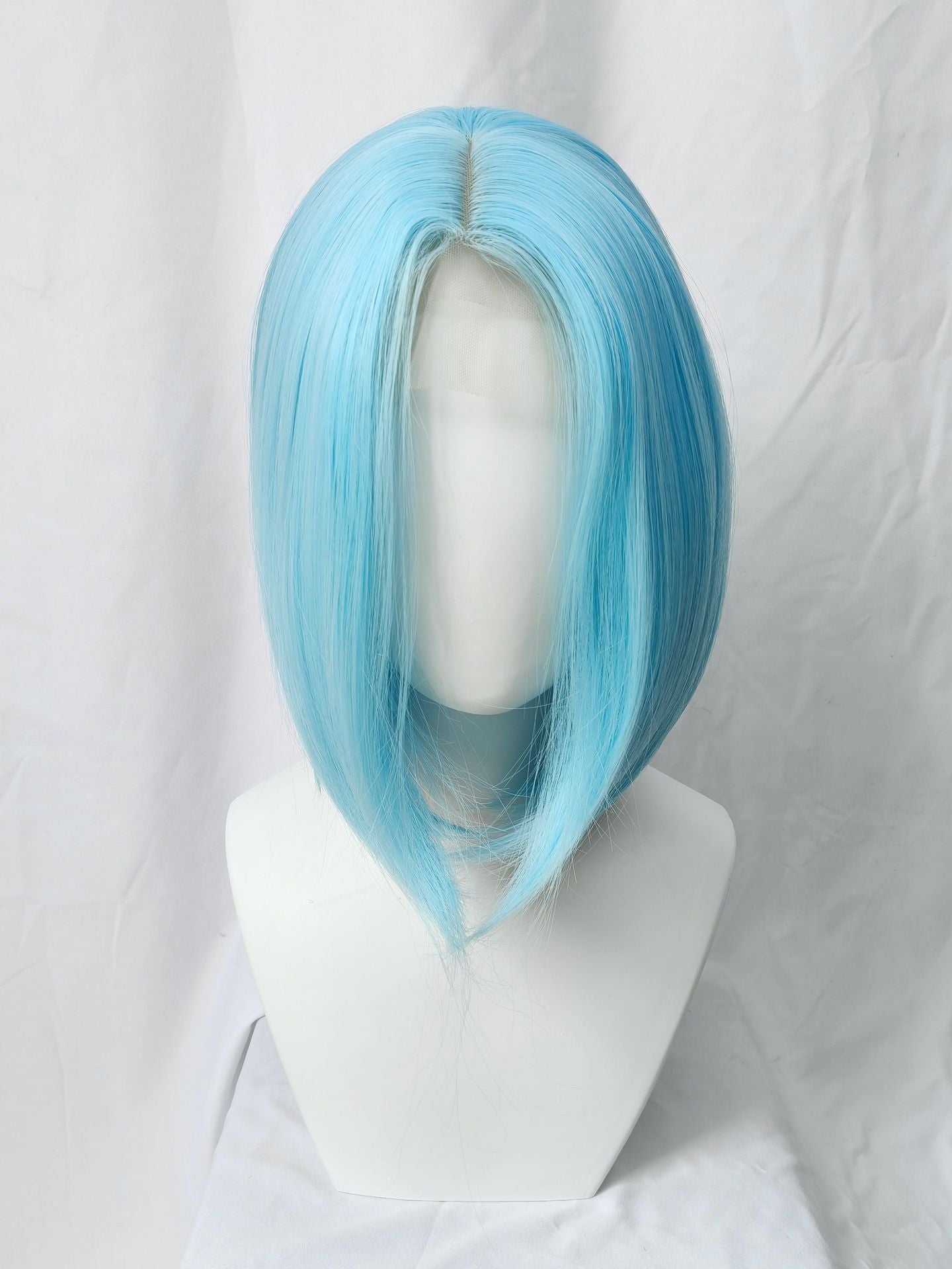 Forehead Hand Crocheting Hook Lace Mid-length Partial Mao Modeling Anime Cos Wig