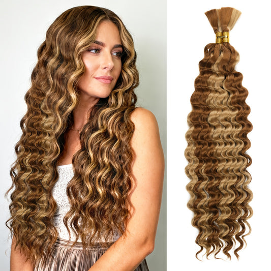 Chemical Fiber Hair Bundle Body Weave Knitting Crochet Long Curly Other Wig
