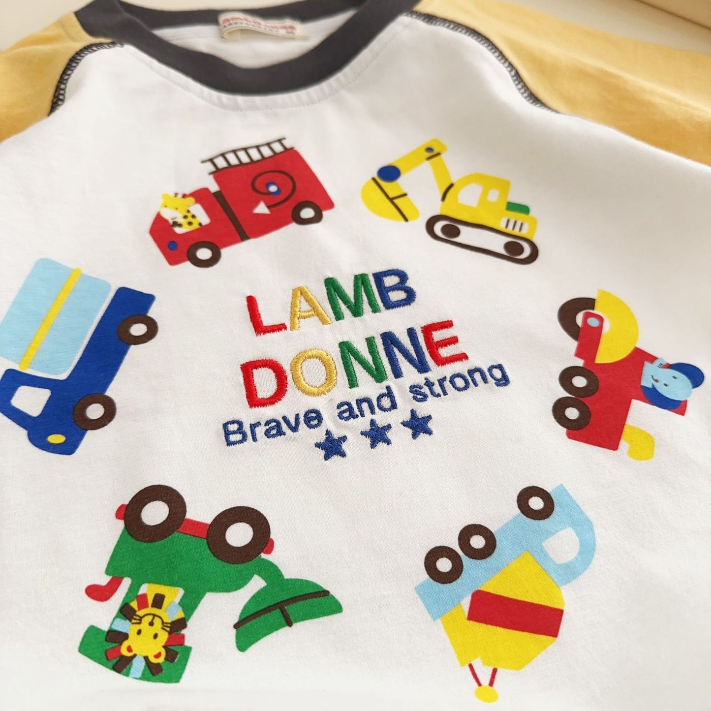 Children's Short-sleeved Summer Cartoon Printed Round Neck Children's T-shirt