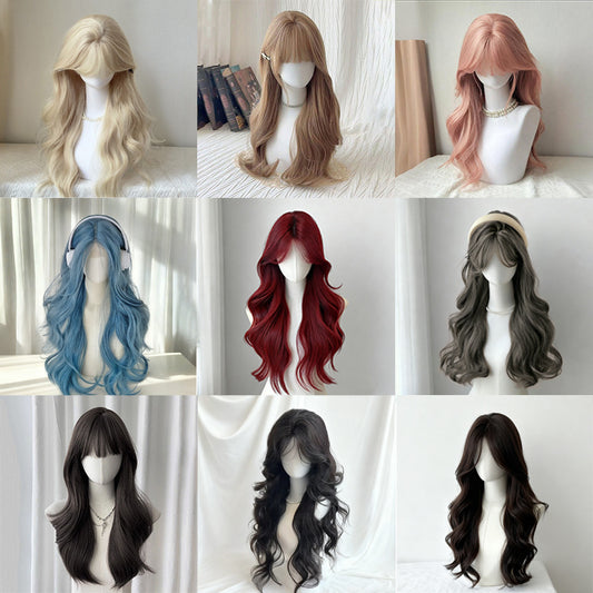 Women's Curly Hair Lazy Big Wave Atmosphere Collection Natural Wig Long Curls