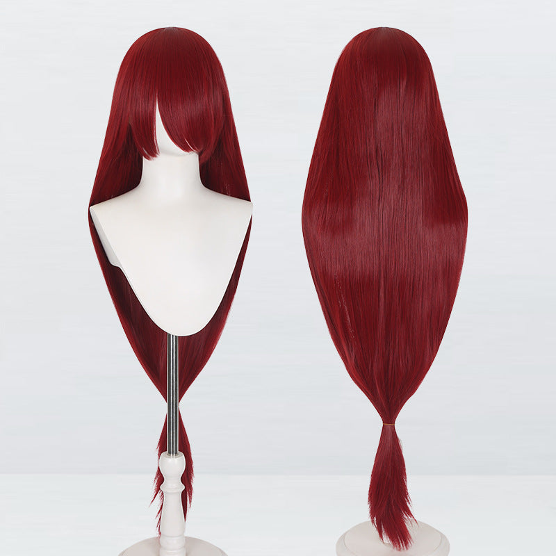 Cardamom Mao Styling Scalp Head Long Bangs Sister Ga Cos Wig
