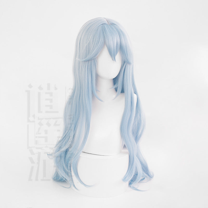 Neon Genesis Evangelion Theater Version Long Curly Hair Simulation Human Cos Wig