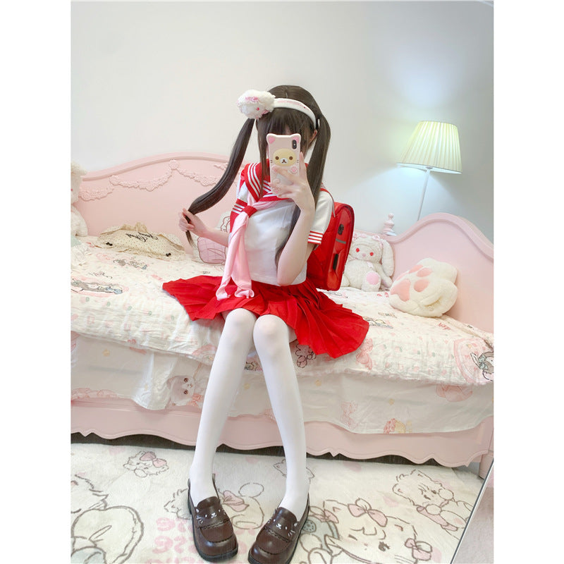 Ponytail Little Radish Female Daily Long Straight Cos Wig