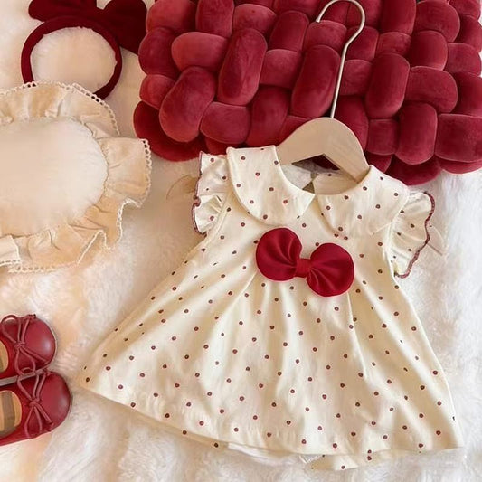 Summer Bloomer With Skirt Dress Romper Jumpsuit, Climbing Suit
