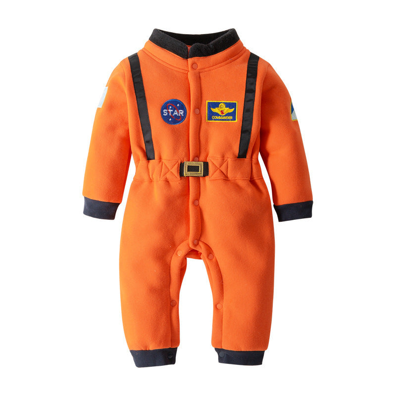 Men's Astronaut Clothing Space Long-sleeved Jumpsuit Holiday Star Jumpsuit, Climbing Suit