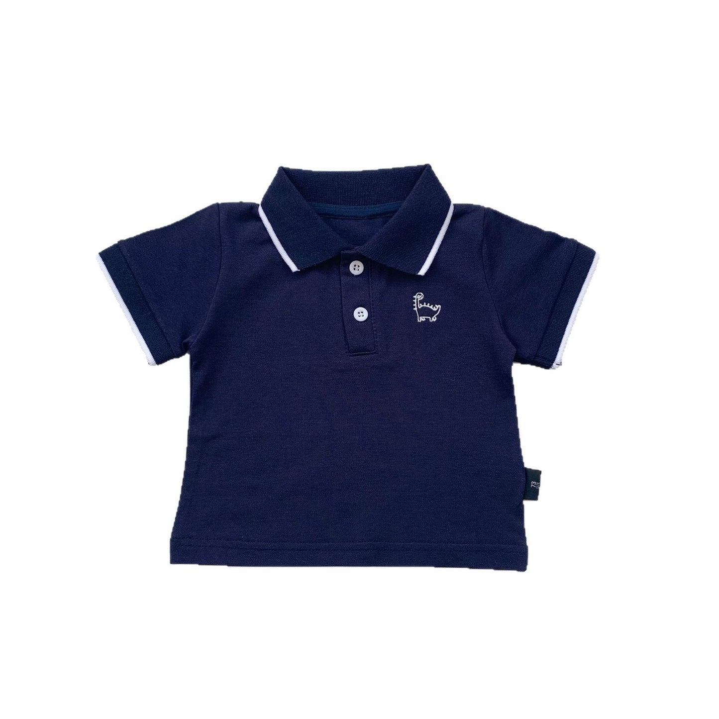 Children's Summer Infants Lapel Short-sleeved Handsome Casual Children's T-shirt