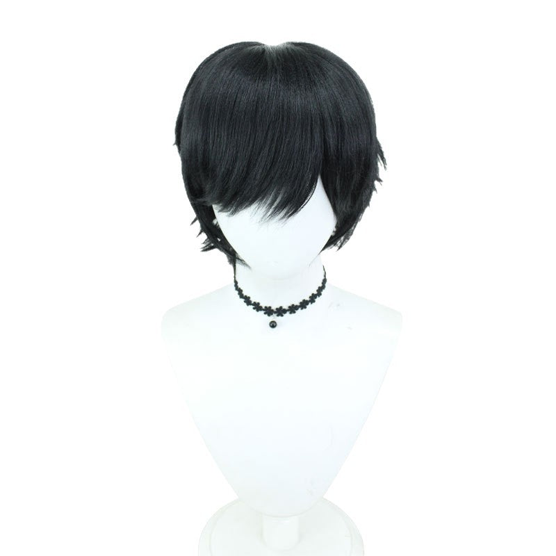 Face Puffy Silk Corn Stigma Hot Cos Wig