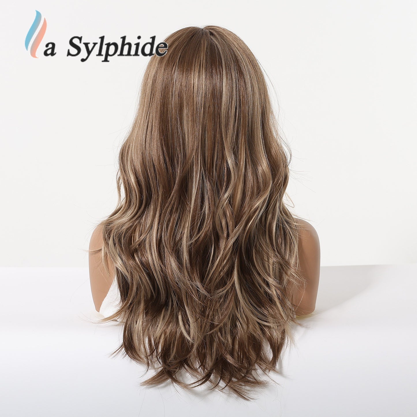 Wave Light High Skull Top Rose Inner Net Wig Long Curls