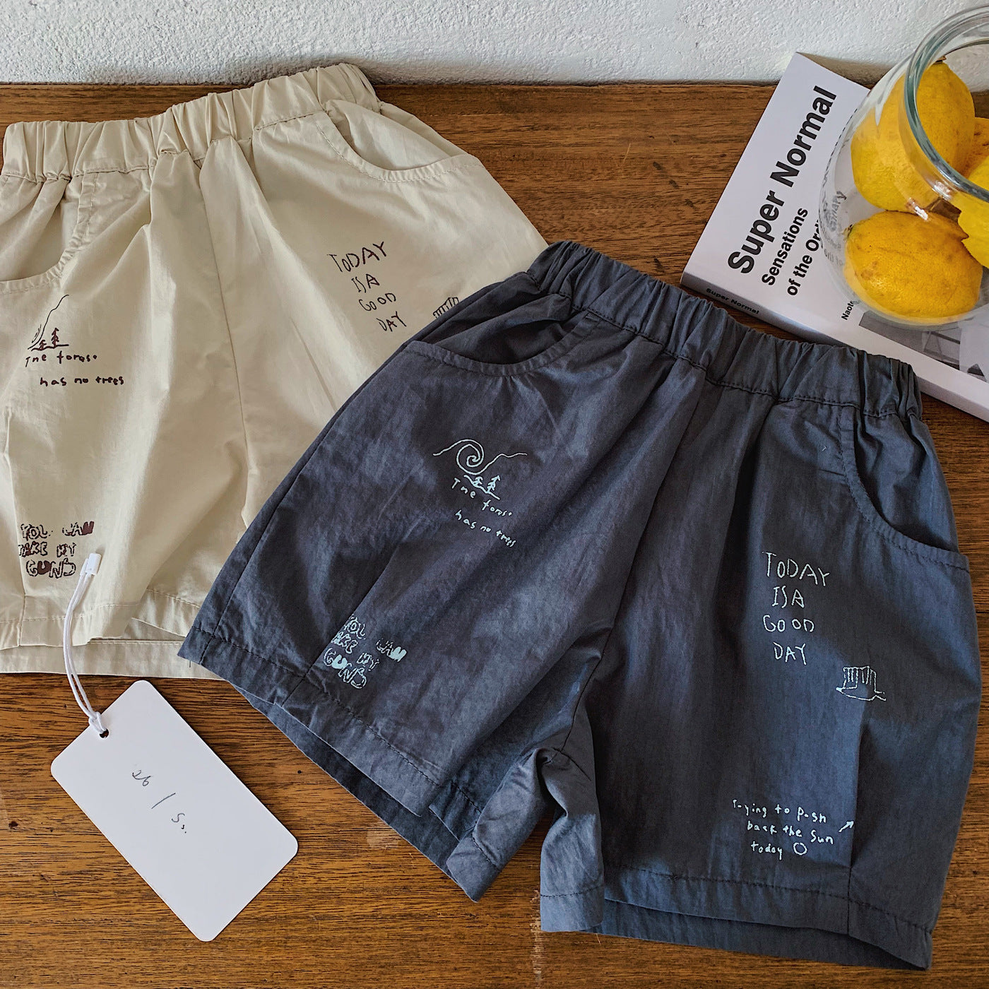 Children's Casual Shorts Summer Iti Loose Handsome Children's Pants