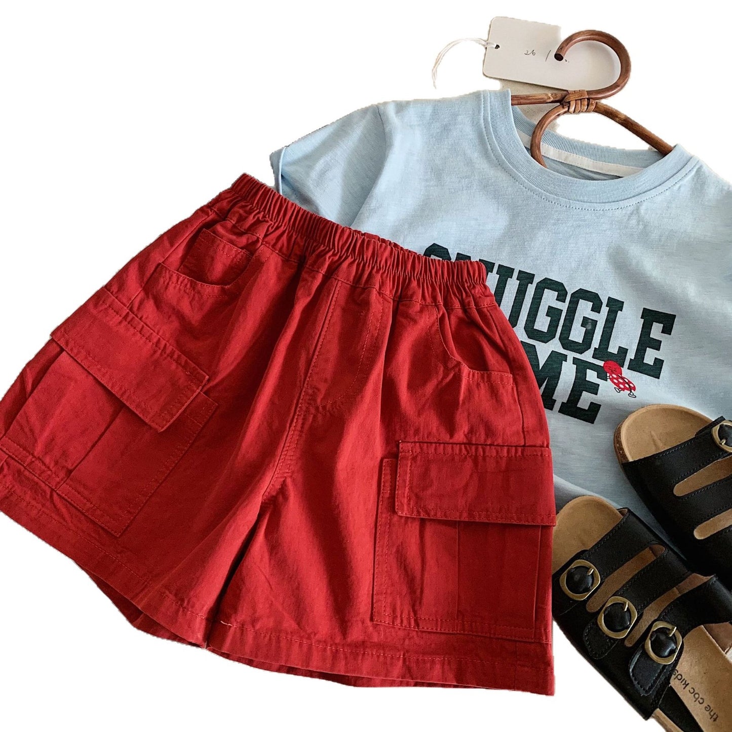 Children's Korean Style Boys Big With Pocket Children's Pants