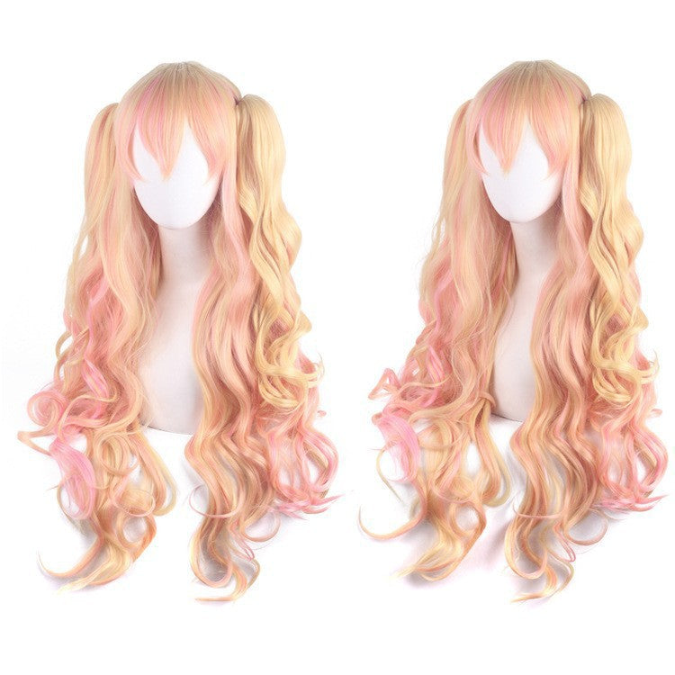 Anime Lolita Jaws Clamp Pair Ponytail Sheath Cos Wig