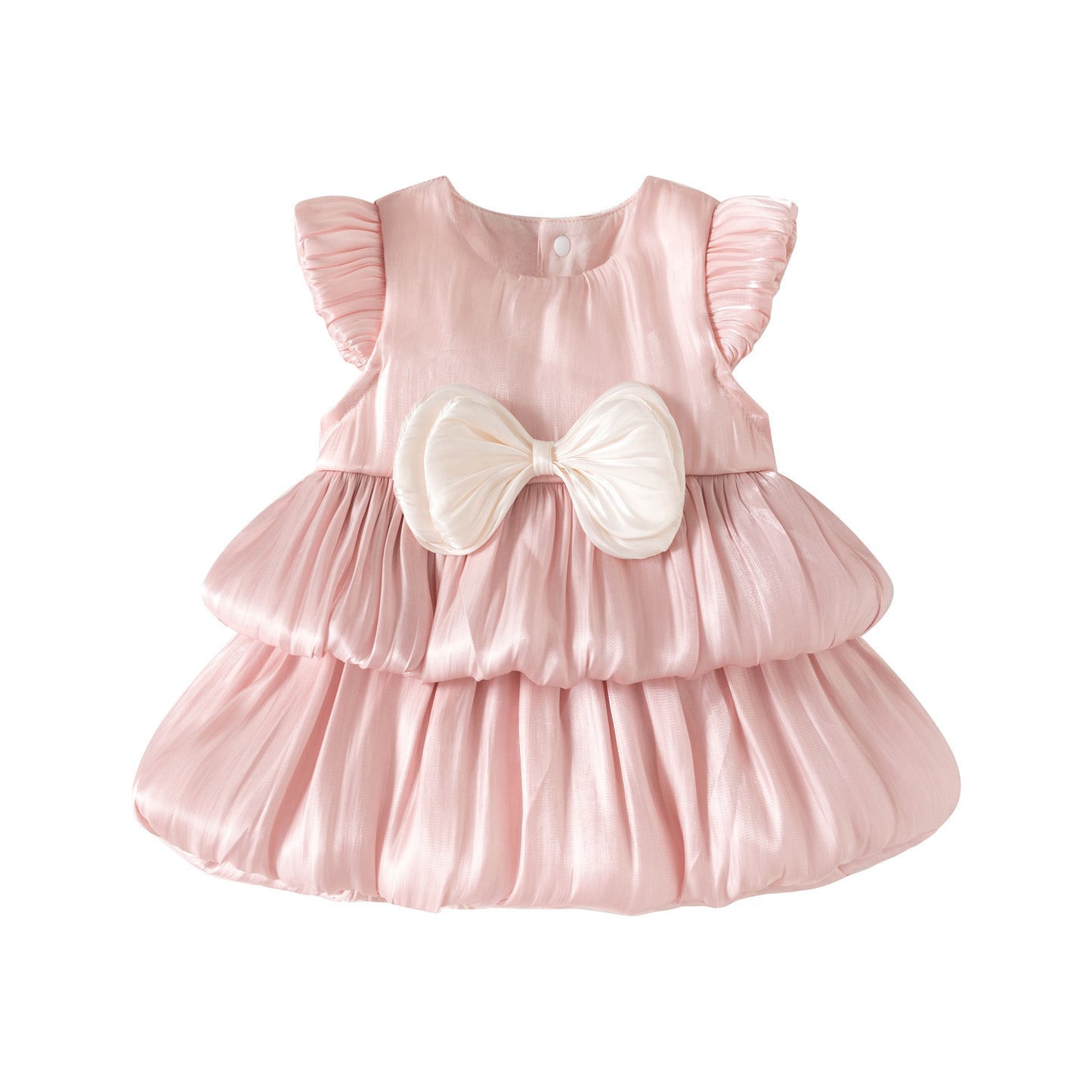 For Babies Summer One-piece Suit Cake Soft Veil Princess Bloomer Children's Dress