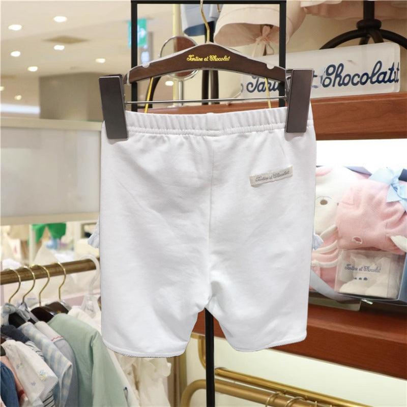 Children's Clothing Summer Short Sleeve T-shirt Leggings Children's Suit